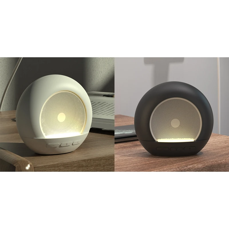 Portable Bluetooth Speaker Wireless Bass Column Color Night Light Creative Desk Lamp Good Sleep Wireless Radio