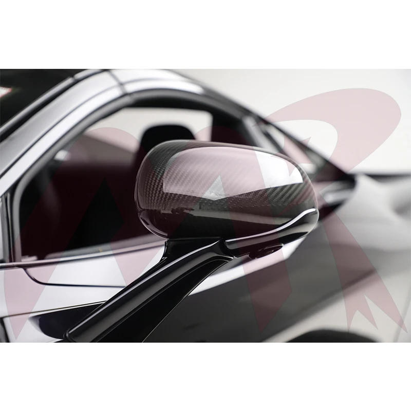 Dry Carbon Fiber Side Mirror Cover Reverse Mirror  For McLaren 720s 540c 570s 570gt 600lt