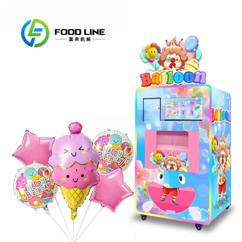 Convenience Balloon Vending Machine Multi Payment System Accepts Cash, QR Code And IC Card For Fast Balloon Self Purchase