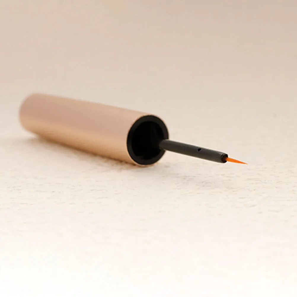 

2Pcs Bottle Refillable Mascara Tube Empty Lash Oil Vials Aluminum W Portable Travel Size Lightweight