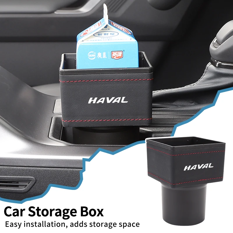 Universal Car Centre Console Storage Box Cup Holder Expansion For Great Wall Haval F7 H6 H2 H3 H5 H7 H8 H9 M4 F7X F7H H3S Jolion