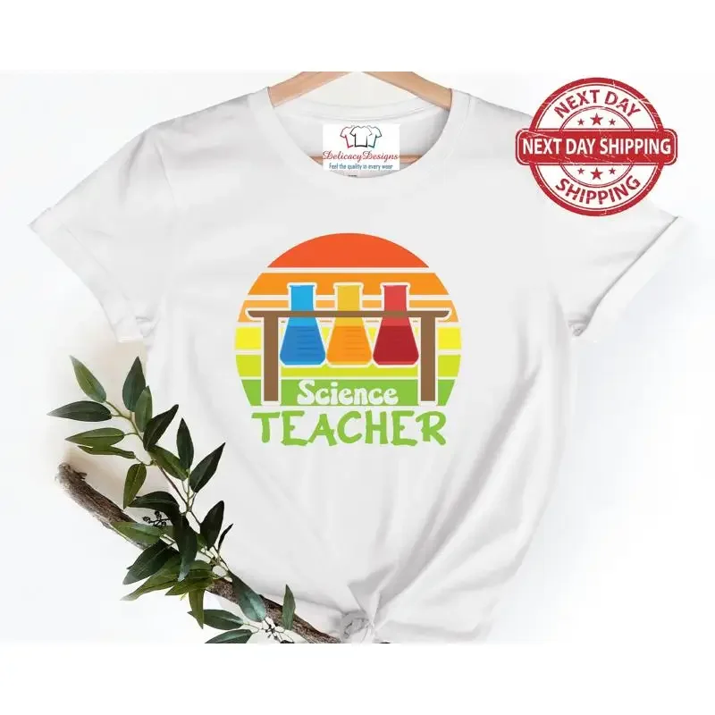 Science Teacher T Shirt Retro Funny Life Appreciation
