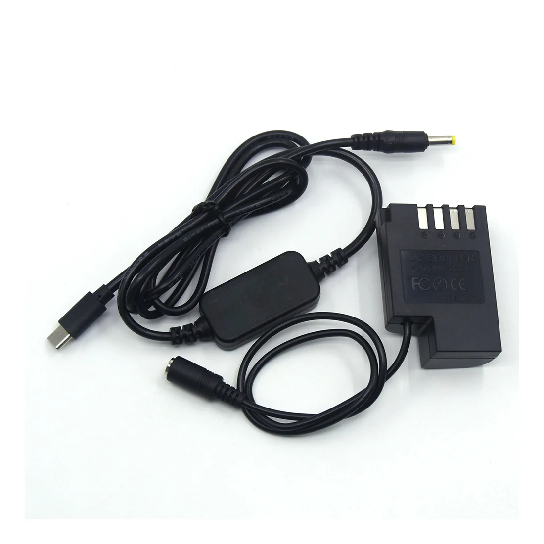 PD Type C Power Cable Plus DCC12 DC Coupler DMW-BLF19E BLF19 Dummy Battery For Panasonic DMC-GH3 GH3K GH4 GH5 GH5S GH5II Camera