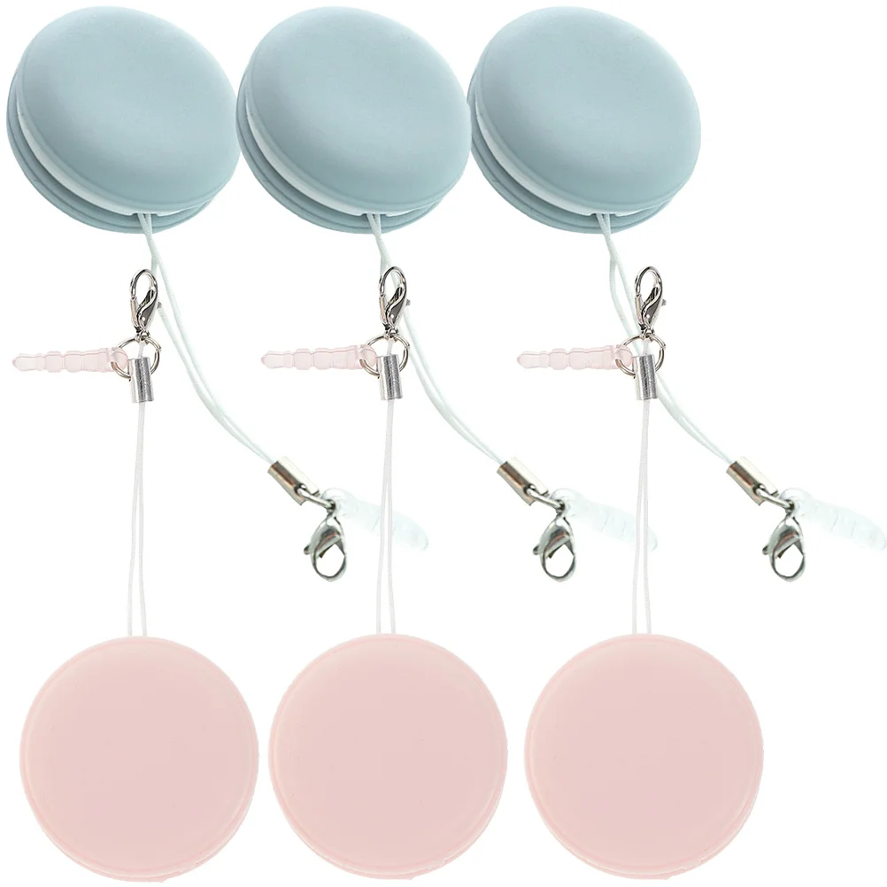 

6Pcs Round Screen Cleaner Macaron Shape Lens Wipes for Eyeglasses Phones Laptops Electronic Screen Cleaning Cloth