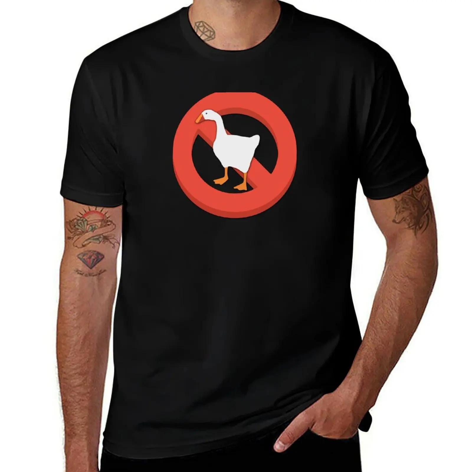 

Geese Not Allowed T-Shirt t shirt for man t shirt custom print cotton t shirt pack T-Shirt