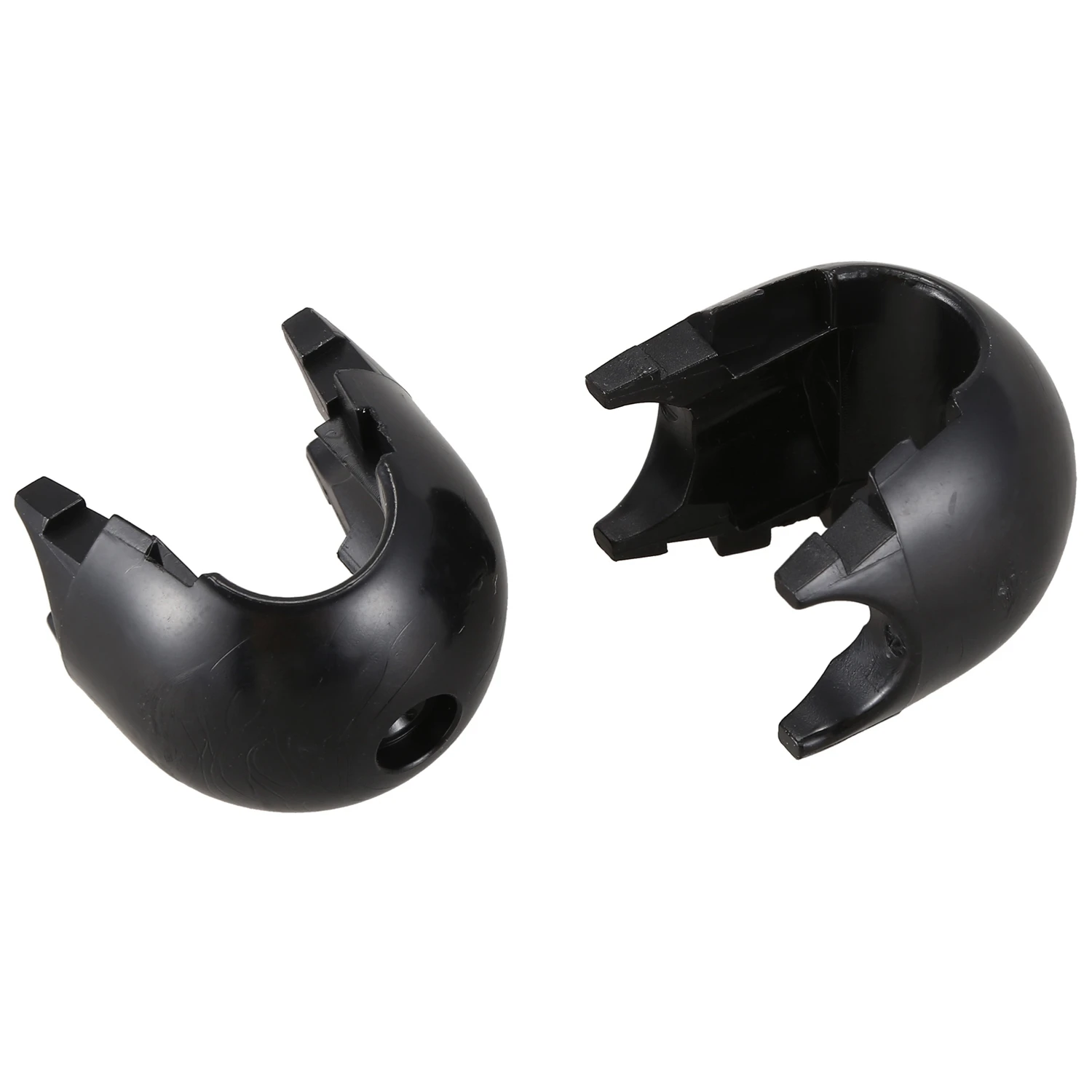 10Pcs connettore in plastica netto fibbia a rete accessori per l'arrampicata per parti di altalena per divertimento all'aperto nero