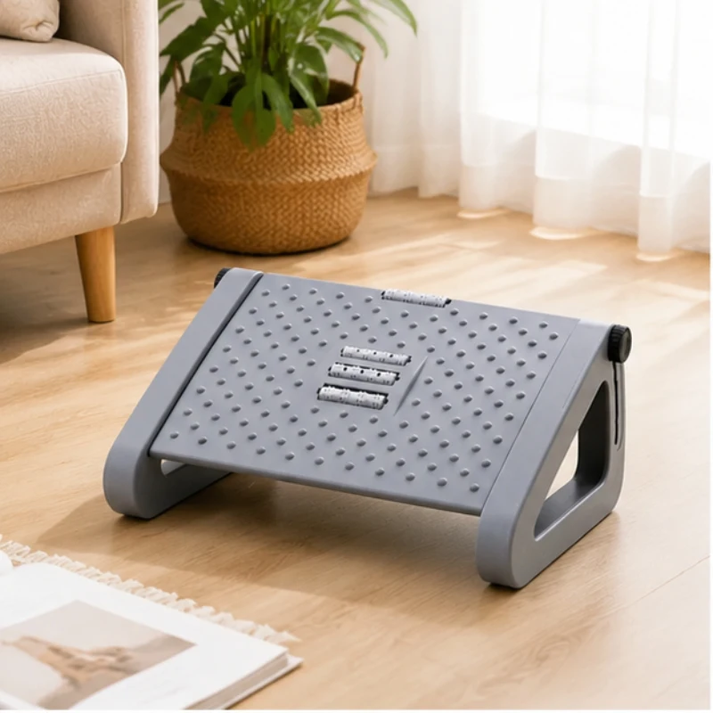 

Adjustable Portable Under Desk Foot Rest, Ergonomic Foot Stool for Office & Home, Comfortable Support for Desk Work