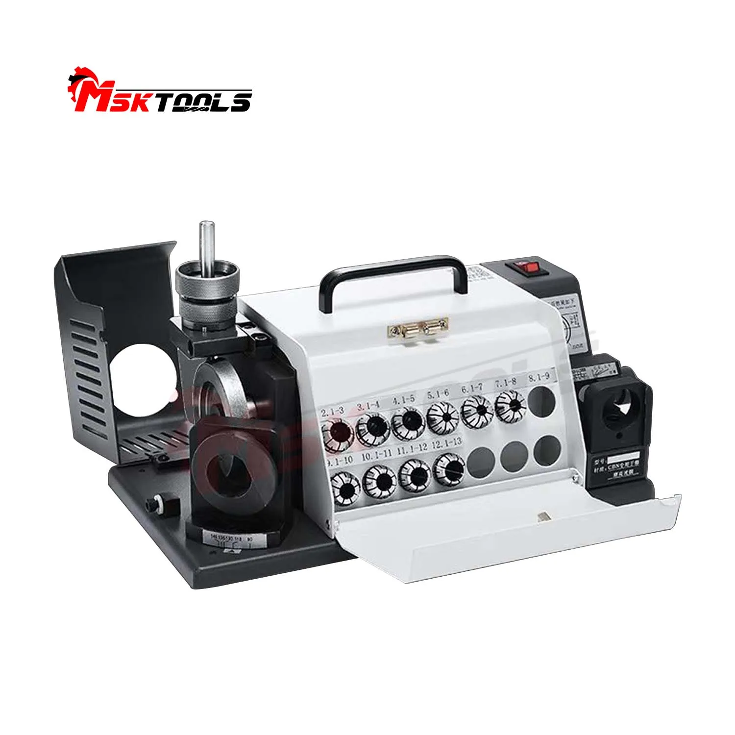 Drill Bit RE-Sharpening Machine 3-13, Portable Tool Grinder For HSS/Carbide Bits, Fast & Precise