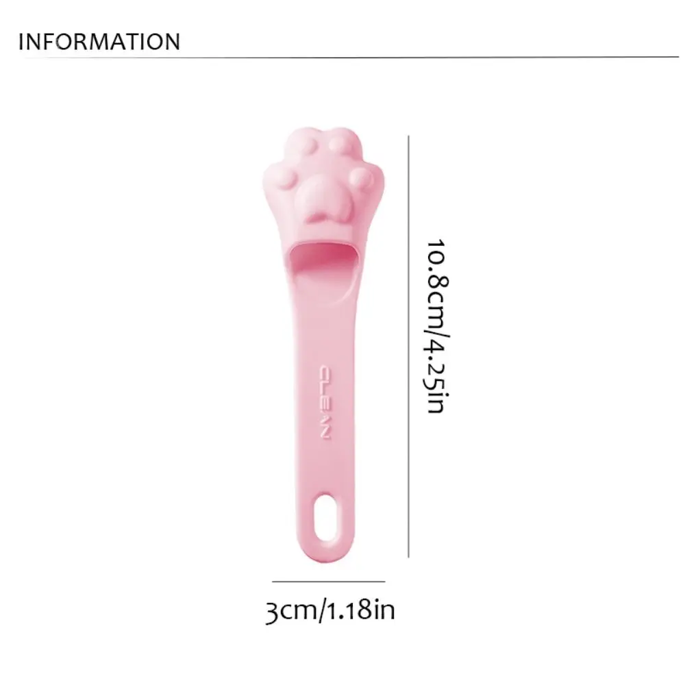 Silicone Cat's Paw Silicone Face Brush Facial Washing Deep Clean Finger Nostril Brush Handheld Exfoliating Skin Care Tool