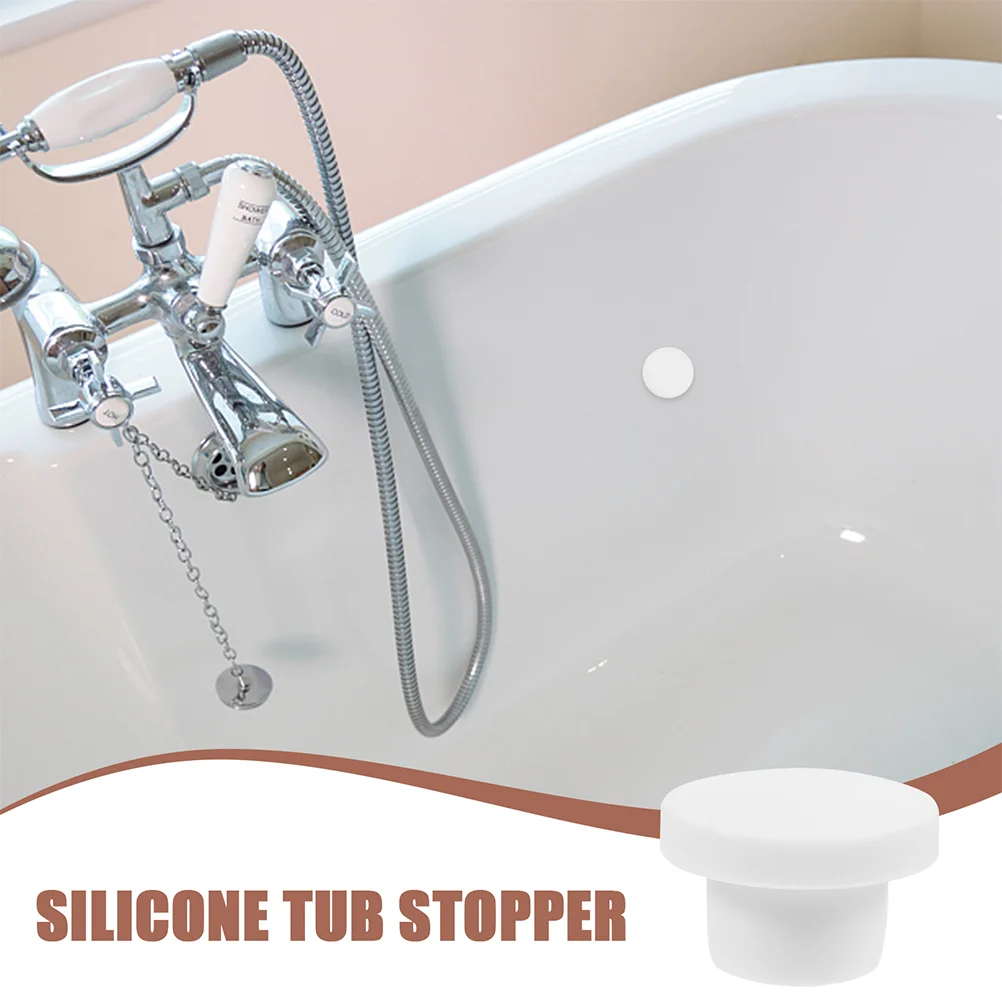 2 Pcs Bathtub Children's Stopper for Rubber Nozzle Cover Kids Wash Plug