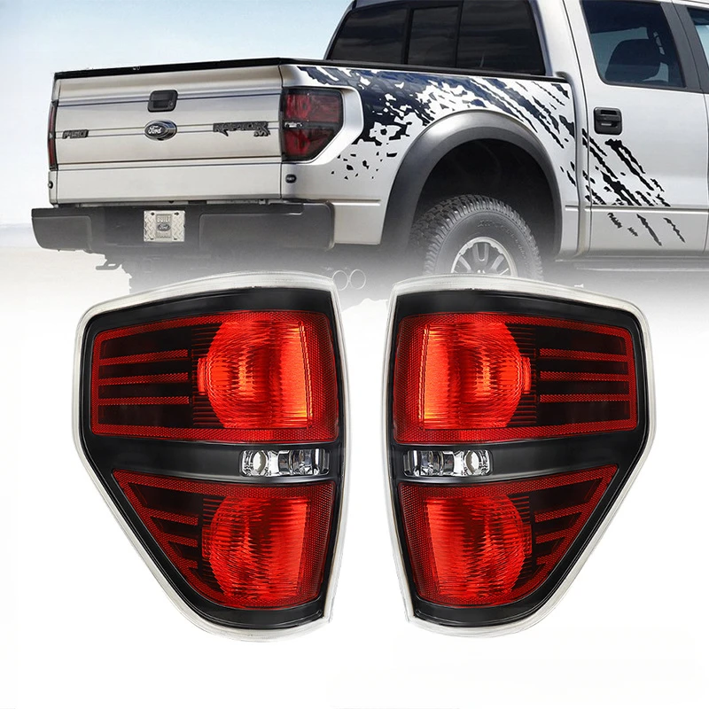 

Suitable for 2009-2014 Ford F-150 Pickup Truck Aftermarket Tail Light Assembly Rear Brake Light
