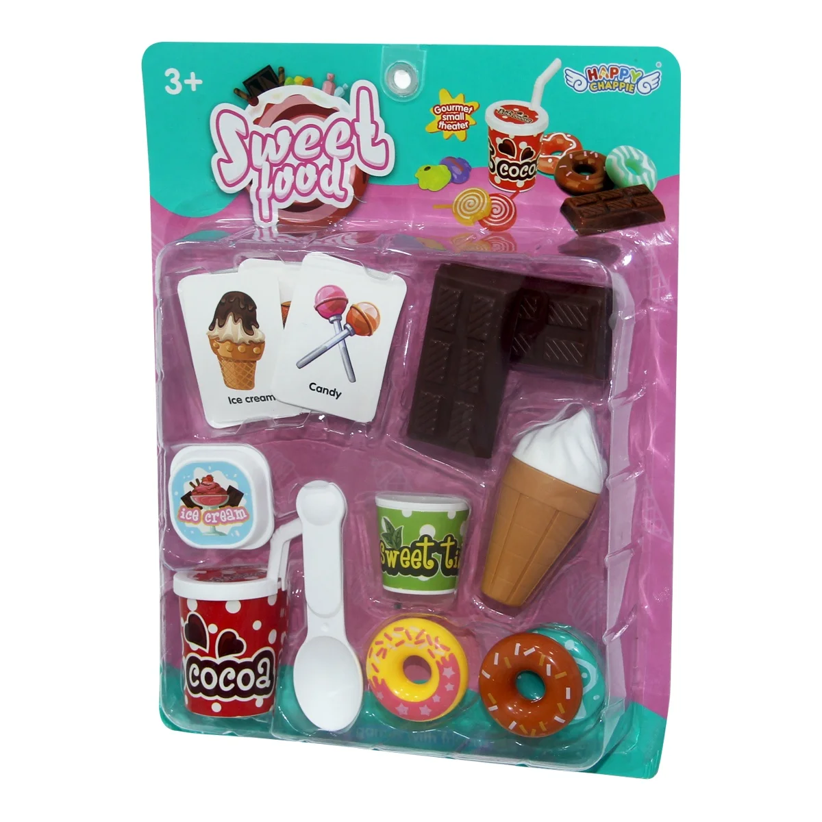 Mini chocolate and ice cream set