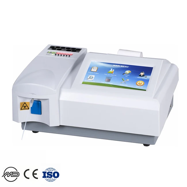 

Factory Touch Screen Semi-auto Biochemistry clinical chemistry analyzer laboratory equipment