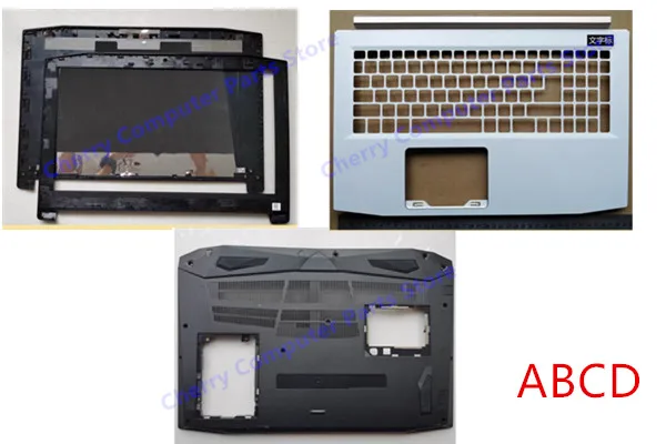 

Новый ноутбук для ACER Helios G3-571 G3-573 N17C1 PH315-51, задняя крышка ЖК-дисплея, верхний корпус/передняя панель/подставка для рук/нижняя нижняя крышка, чехол