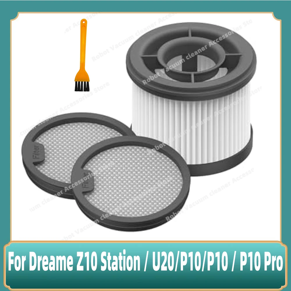 Filters Compatible For Dreame Z10 Station / P10 / P10 Pro / U10 / U20 Parts Replacement Accessories