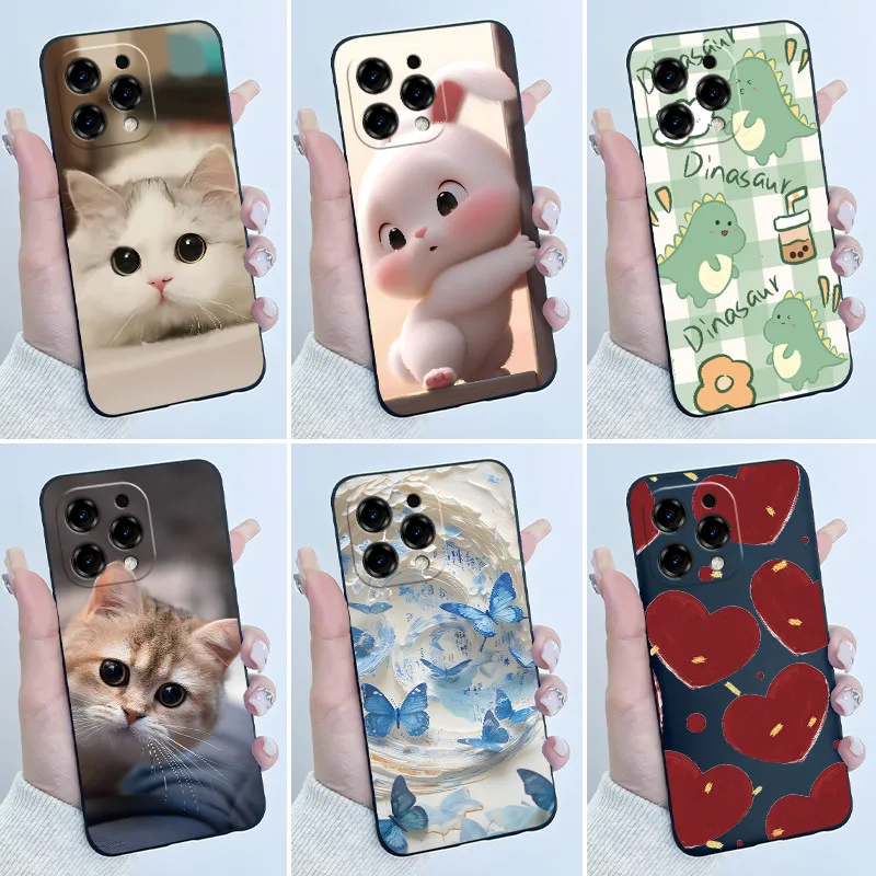 Cute Case For DooGee N55/N55 Plus/N55 Pro Capa Coque Printing Shell Protective Cover Soft Silicone Cartoon Phone Casing Fundas