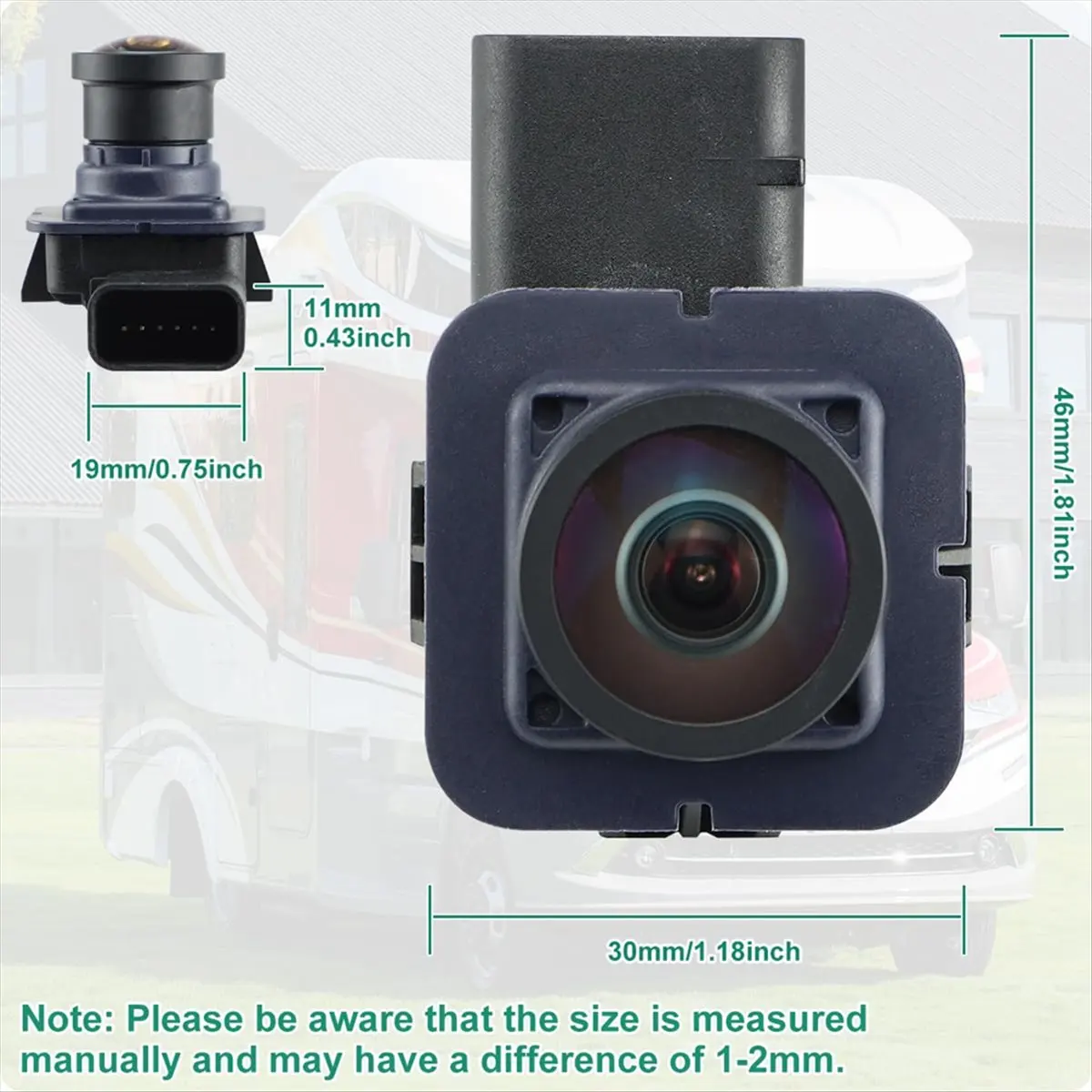 #45C Automotive Parts & Accessories,CK4Z-19G490-A Rear View Backup Camera for Ford Transit 150 250 350 (Black)