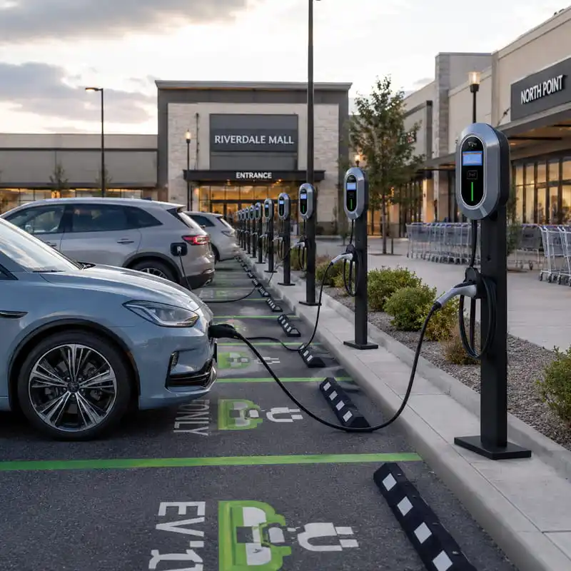 Public DC Fast Charging Station 160KW 180KW Customized Service CCS2 GBT Cloud Management Airport Parking