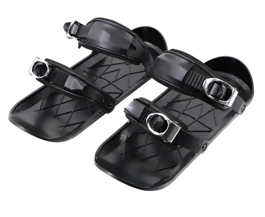 Mini Short Ski Skates,Upgraded Skiboards Attach To Skis Boots, Snowboard Boots Or Winter Shoes