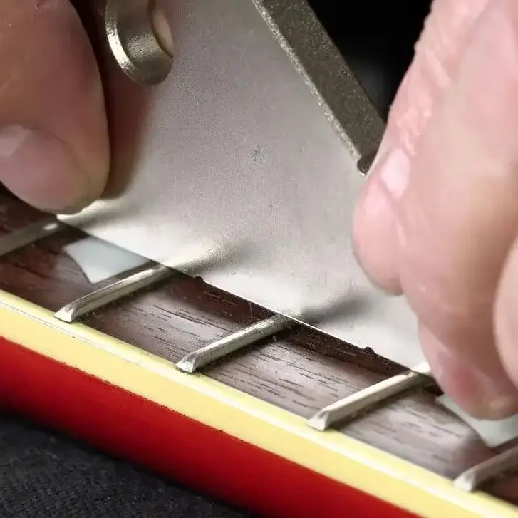 Hot Products-Guitar Leveling File Emery Measurement Leveling Noise Elimination Tool