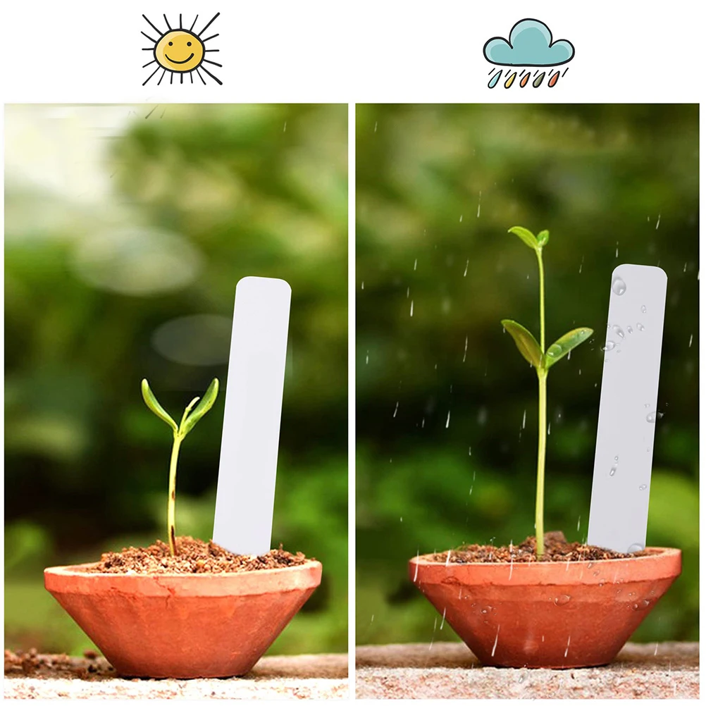 

1 комплект этикеток для растений для сада, ПВХ, бирки для растений, водонепроницаемый многоразовый пустой знак для цветов, овощей, суккулентов, уличная теплица