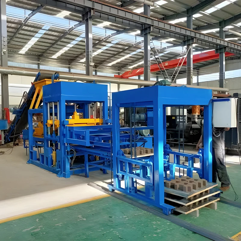 Interlock Brick Making Machine Concrete Block Cement Clay Manual Red Mud Fly Ash Bricks Making Machinery Fully Automatic Plants