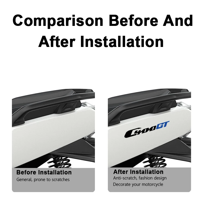 POSFIRA Motorcycle Stickers Vinyl Decals for BMW C400GT Sticker C400 C 400 GT 2025 2024 2023 2022 2021 2020 2019 Accessories