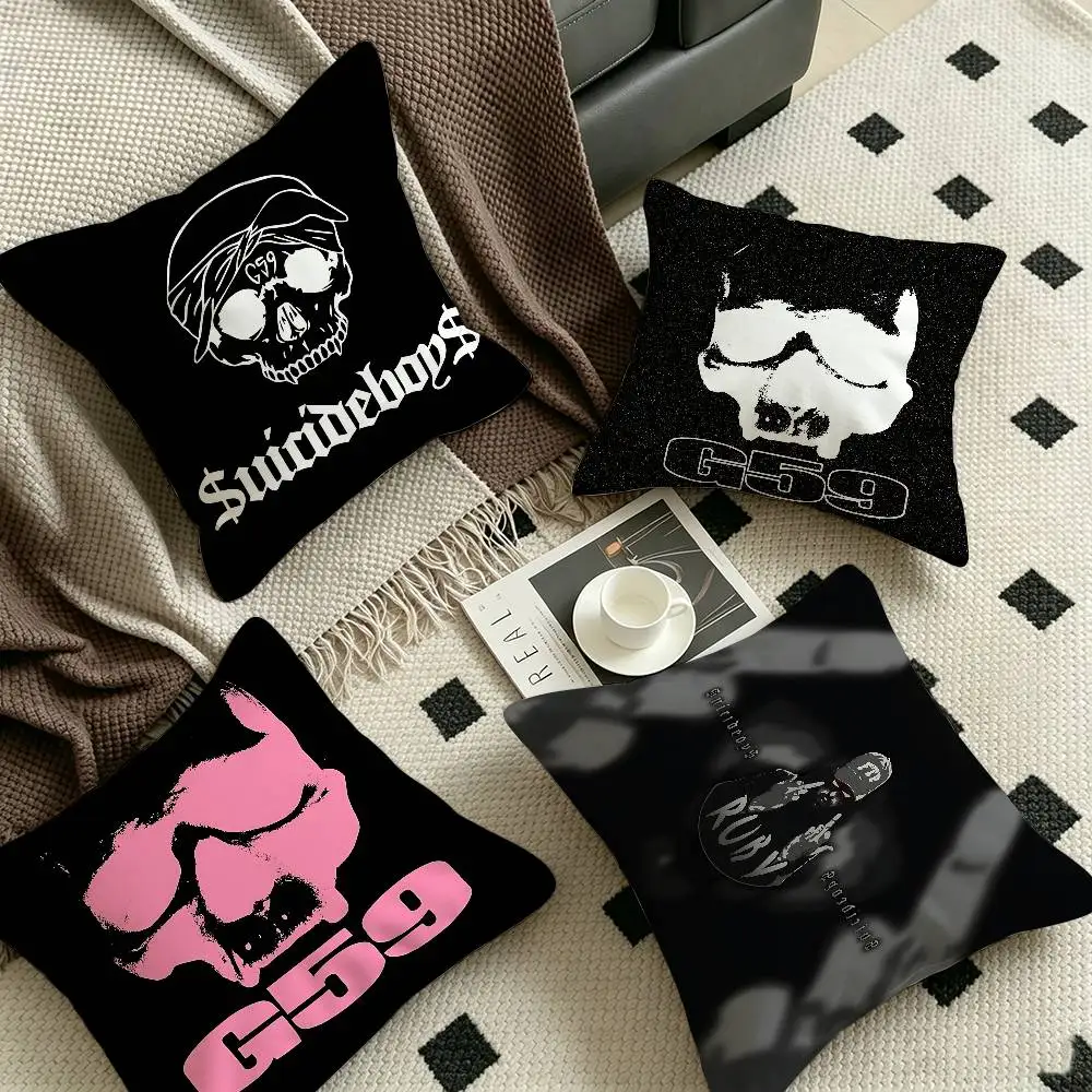 Hip Hop Suicideboys G59S Cushion Cover Decorative Pillow Sofa Home Decor case pillow cases