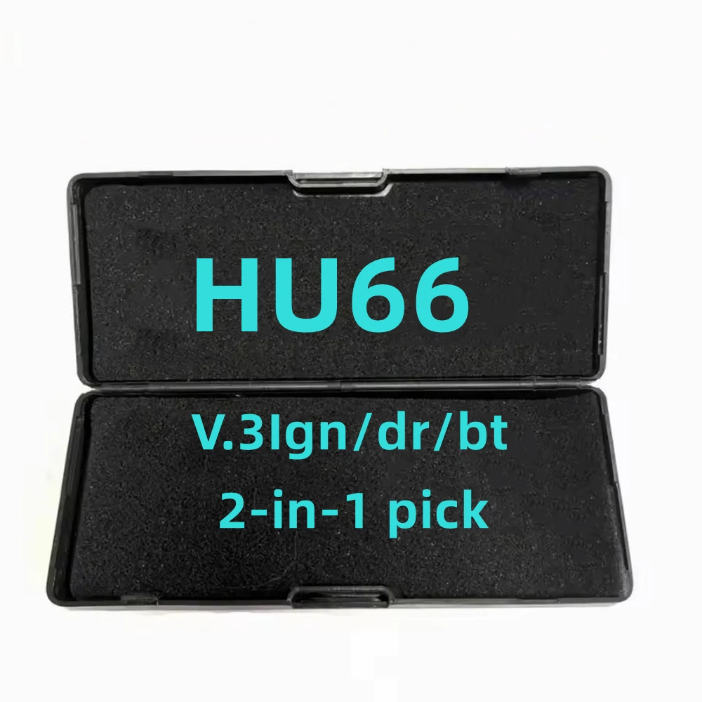LISHI 2 IN 1 HU101 V.3 Ign/Dr/Bt Lishi HU101 2in1 Decoder and Pick for Ford/Land Rover/Volvo