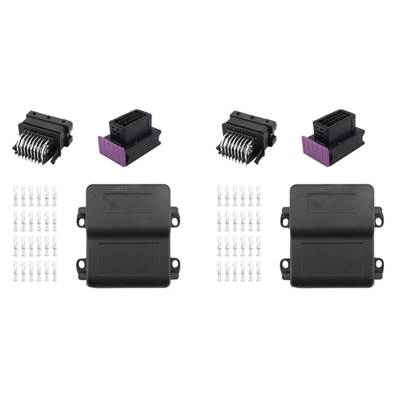 connecteur-de-circuit-imprime-ecu-y17a-2x-24-broches-avec-coque-en-alliage-d'aluminium-pour-controleur-de-moteur-automobile