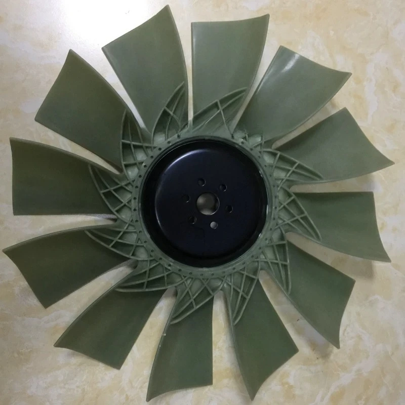 Loook Store excavator parts ZAX200-3 210-3 240-3 fan blades 4HK1 engine fan blades