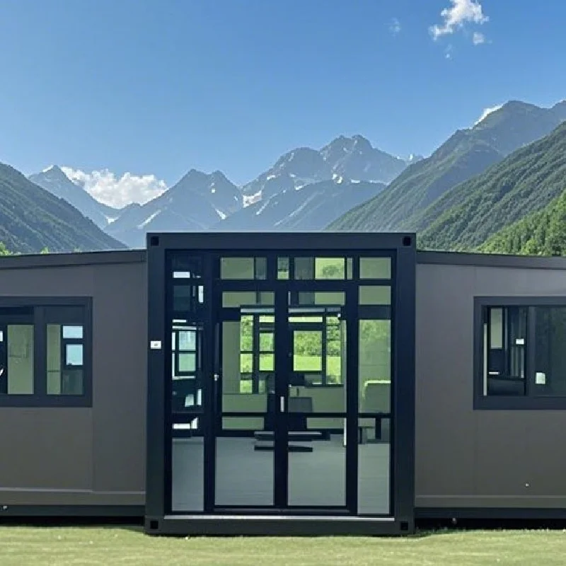 Multi‑scene Custom Double Wing Folding Container House 20 Feet 40 Feet Modern Design Easy Installation Home Office Hotel Room