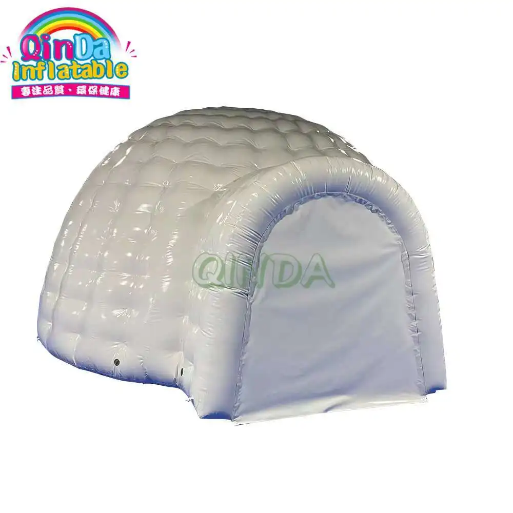 Large Inflatable Igloo Dome Inflatable Construction Air Dome Waterproof Tent