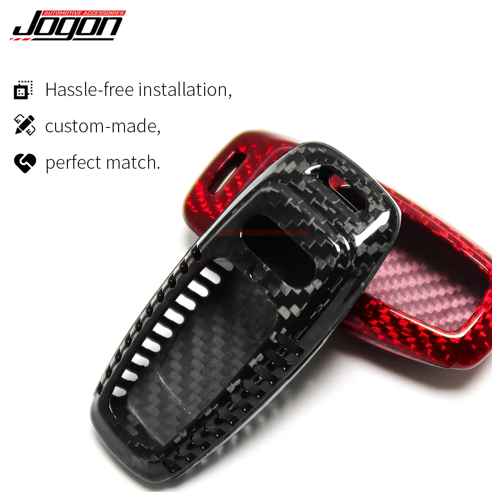 Real Carbon Fiber Remote Fold Key Case Shell Cover For Audi A3 S3 RS3 8Y A6 S6 RS6 C8 Q8 SQ8 RSQ8 A7 S7 RS7 4K A8 S8 4N Q7