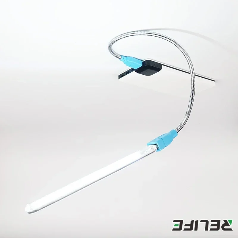 RELIFE RL-805 24 LED Table Lampe 360 Résistant Rotation Étude Lit Lecture Bureau Lumières USB Rechargeable Protection Des Yeux