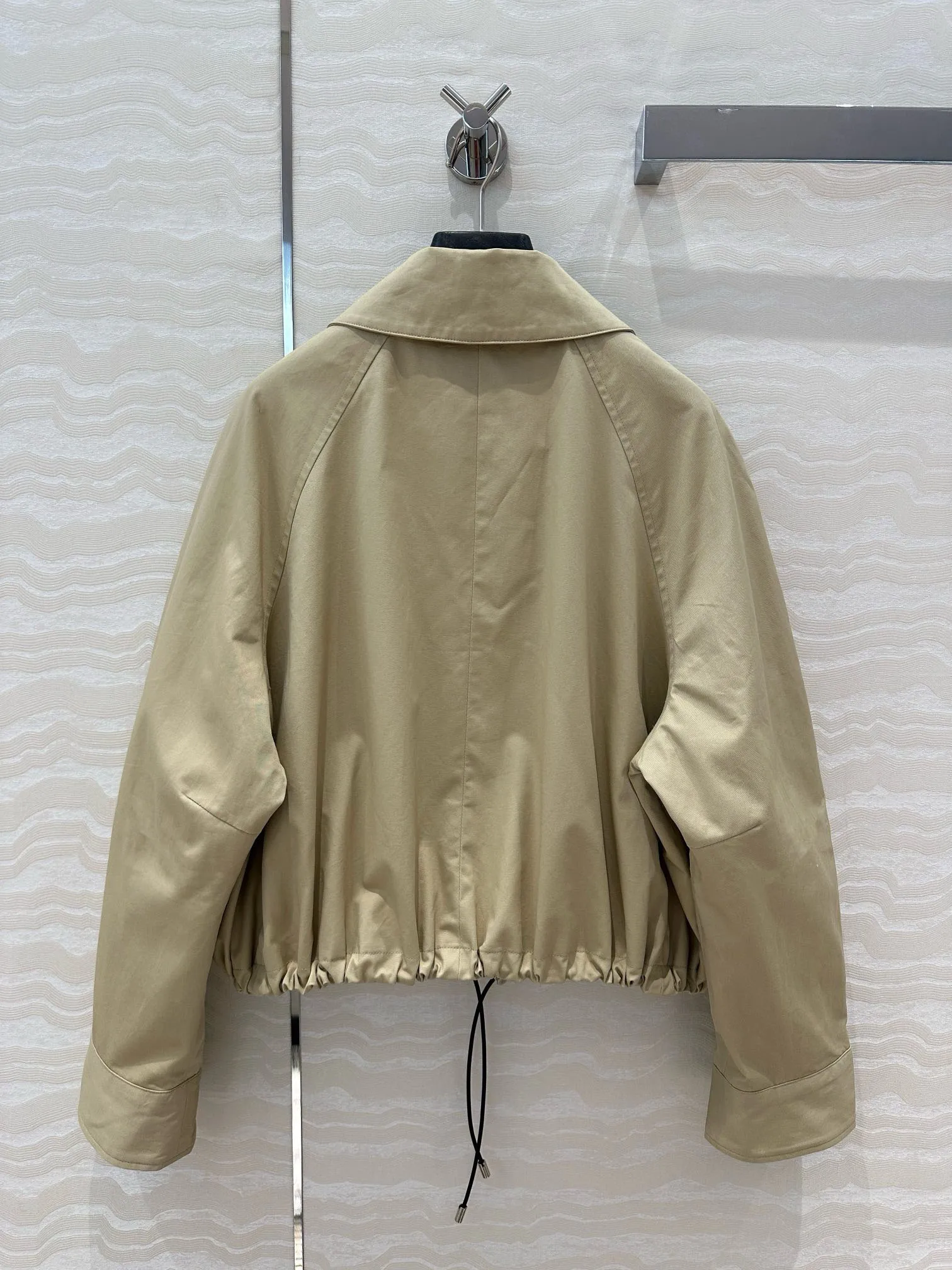 سترة بالون بنفس النمط للمشاهير، تصميم سفلي برباط للفتيات الرائعة، نسيج من القطن الخالص، قميص قصير على الموضة الحديثة