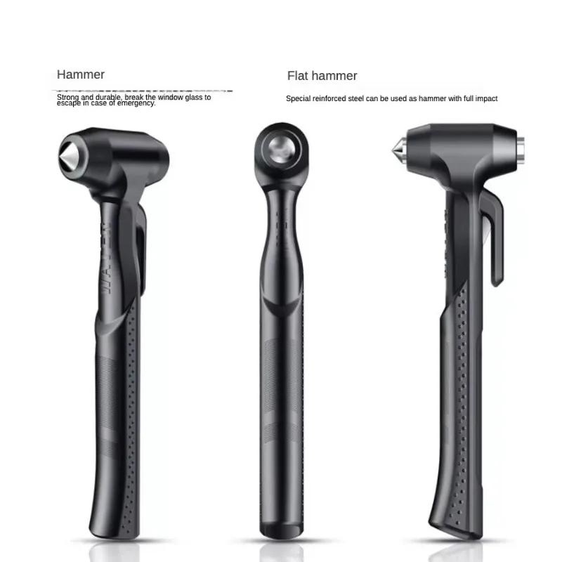 

For Vehicles Broken Window Window Glass Breaker Car Mounted Metal Safety Hammer Multifunctional Escape Hammer with Cutting Bl