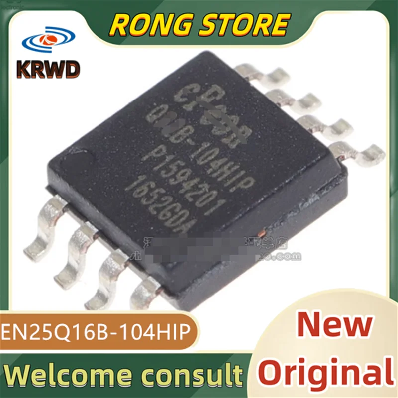 

10PCS Q16B-104HIP New and original EN25Q16B-104HIP EN25Q16B-104H EN25Q32B-104HIP SOP8