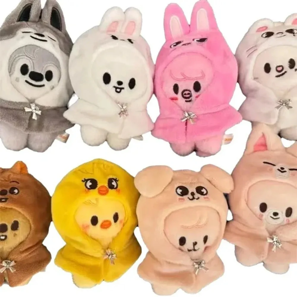 

SKZOO Plush Keychain STAY Stray Children's Doll Han Zhicheng Magic School Bean Eye Cloak Cloak Doll Children's Birthday Toy