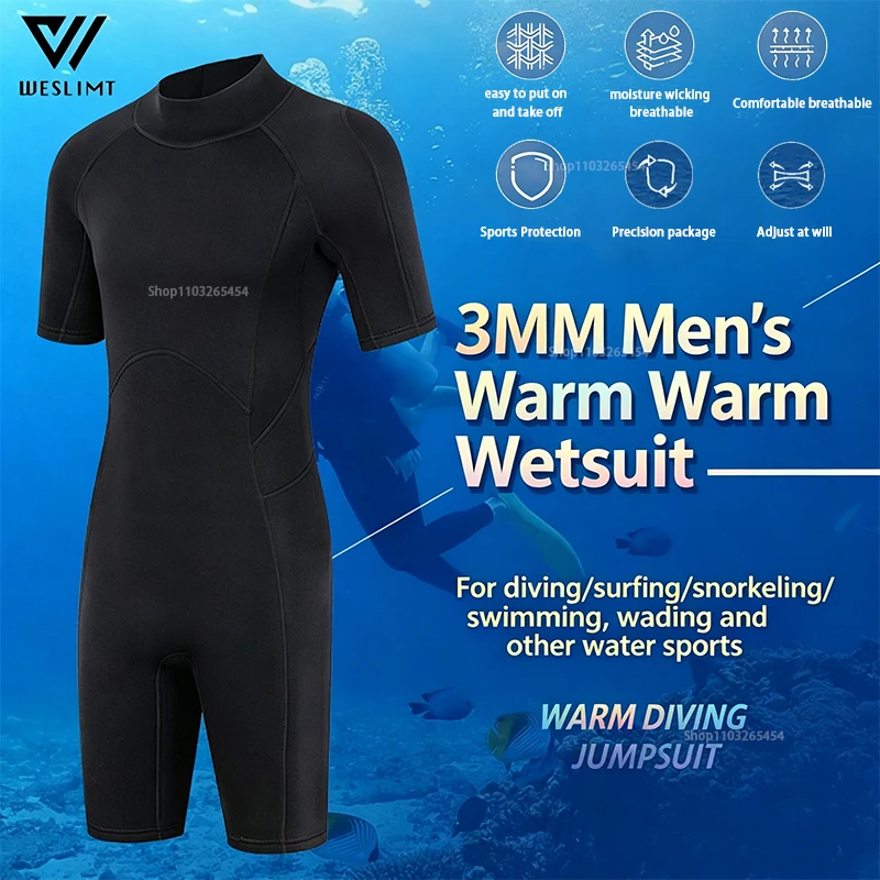 new-3mm-neoprene-wetsuit-for-men-women-shorty-diving-suit-for-surfing-snorkeling-swimming-freediving-thermal-warmth-quick-dry