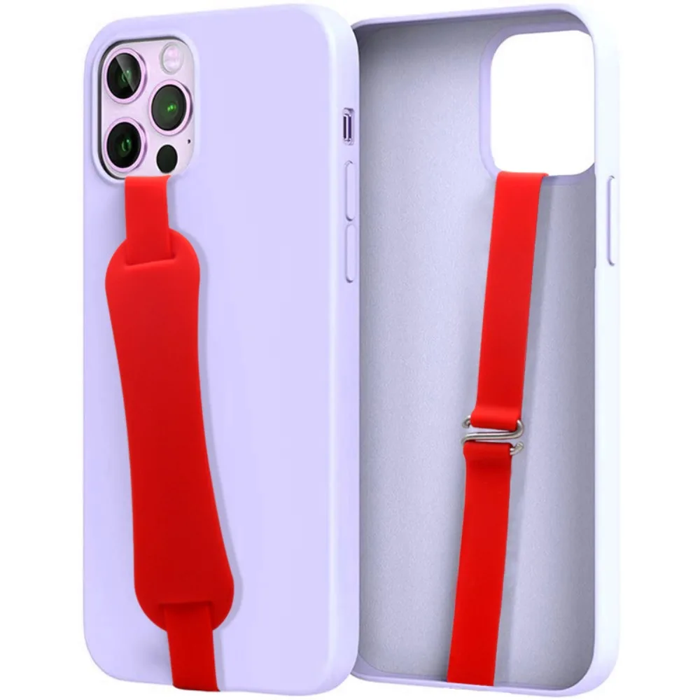 Soft Phone Straps Elastic Ropes Phone CaseStrap Rope Phone Hand Band Grip for iPhone /Huawei/Xiaomi/Samsung