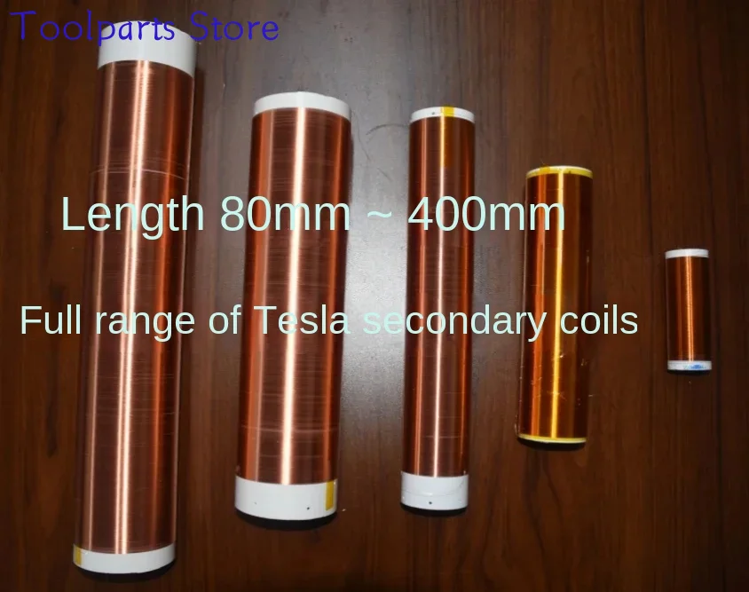 400mm 300mm 200mm 150mm Large Tesla Secondary High Voltage Coil Full Series Boost Coil