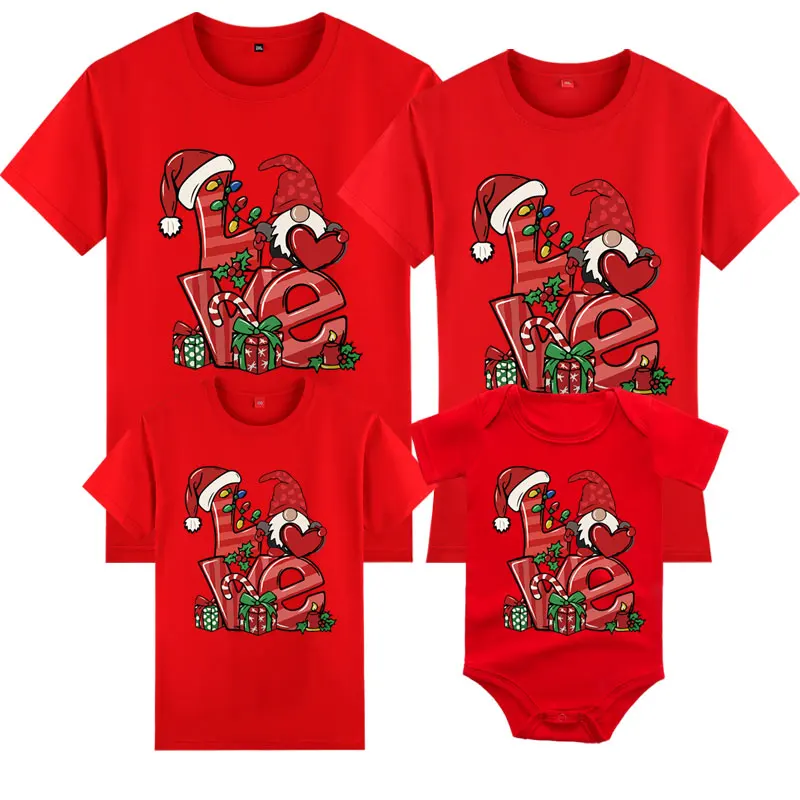 Família Natal combinando roupas, carta engraçada impressão, adultos e crianças t-shirt, macacão de bebê, mãe e eu, pai, filha e filho roupas