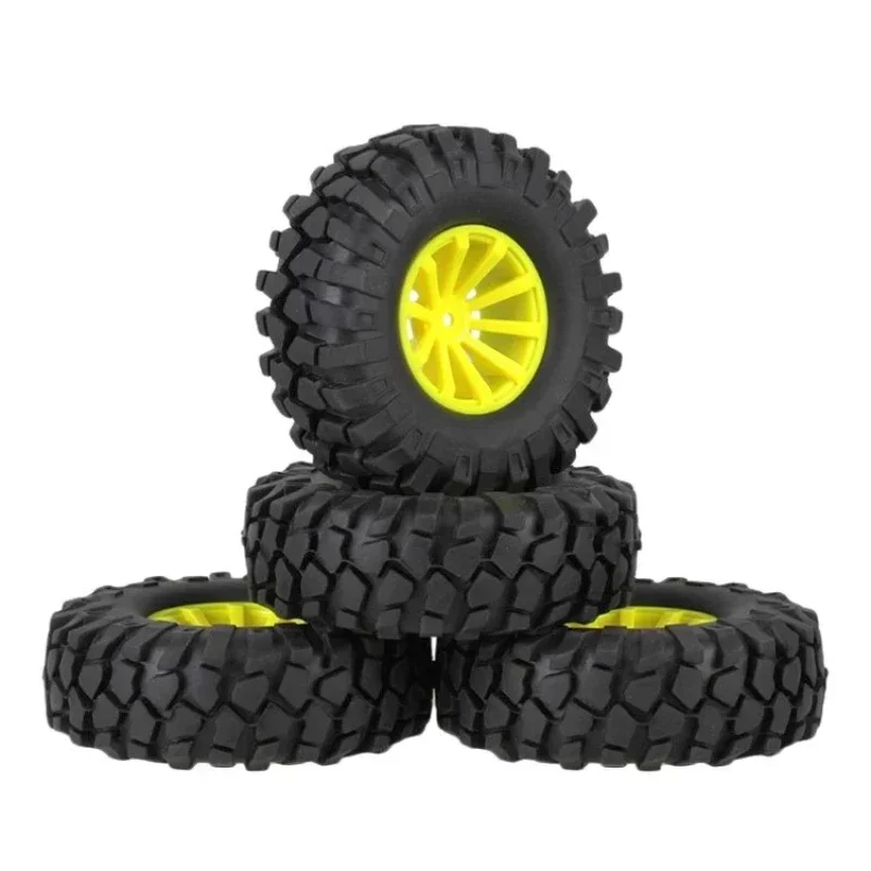 1.9" Tires 108mm Wheel 12mm Hex Hub For SCX10 RC Telecontrol Model Car Climbing Tyre Simulated Gravel Tire High Quality