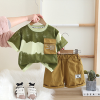 Summer Children Kid Boys Girls Cotton Clothes Full Printed T-shirt Shorts Toddler Clothing Baby Tracksuit Infant Casual Set