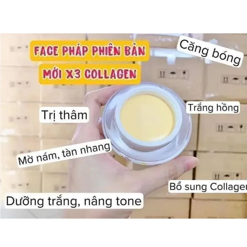 Kem dưỡng trắng da ngăn ngừa mụn thâm nám tàn nhang 20g