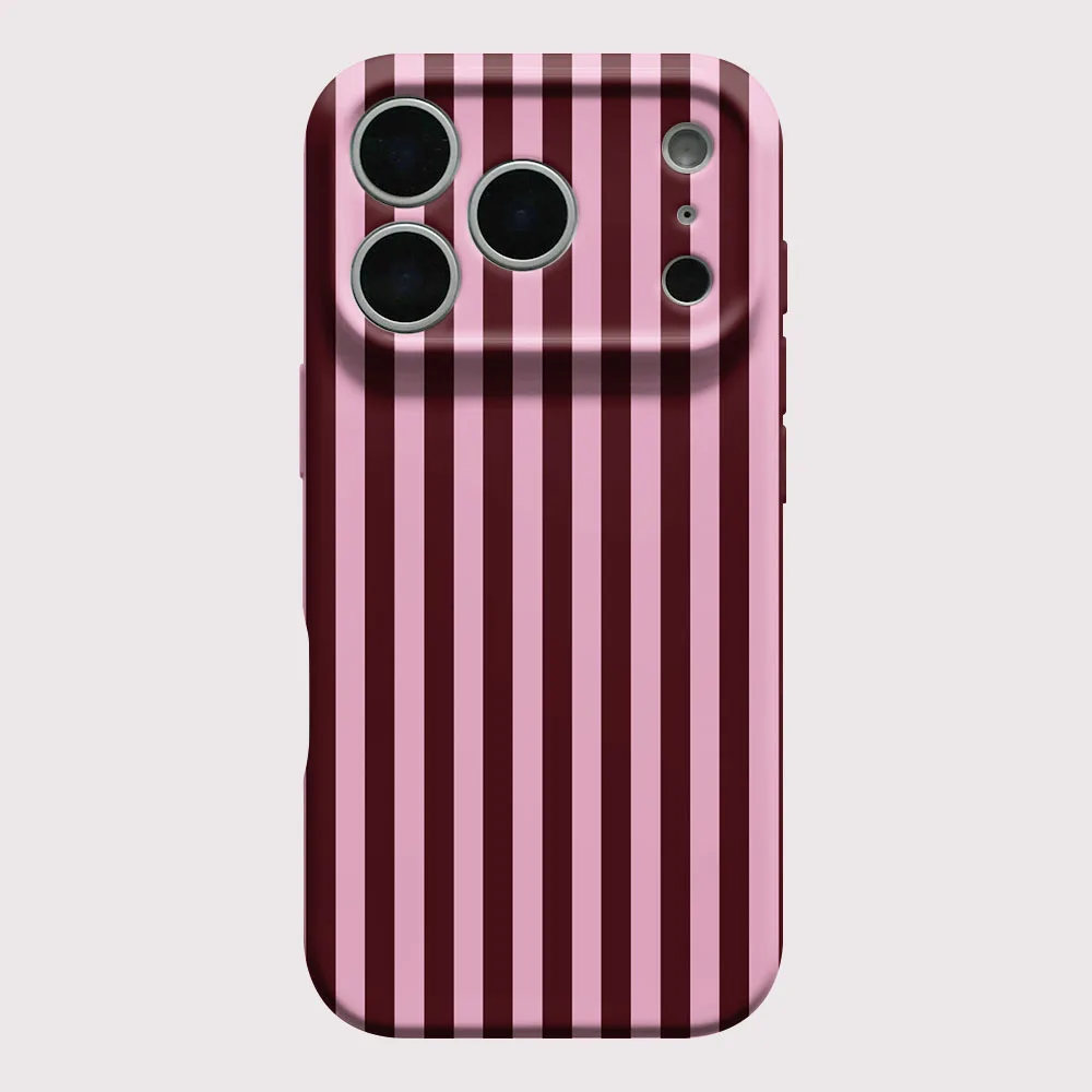 Luxury Clmj Swag Vertical Stripes Phone Case for Oppo Reno14 Reno13 Reno12 Reno11 Reno10 F Z T SE Pro 4G 5G Glossy Film Hard PC