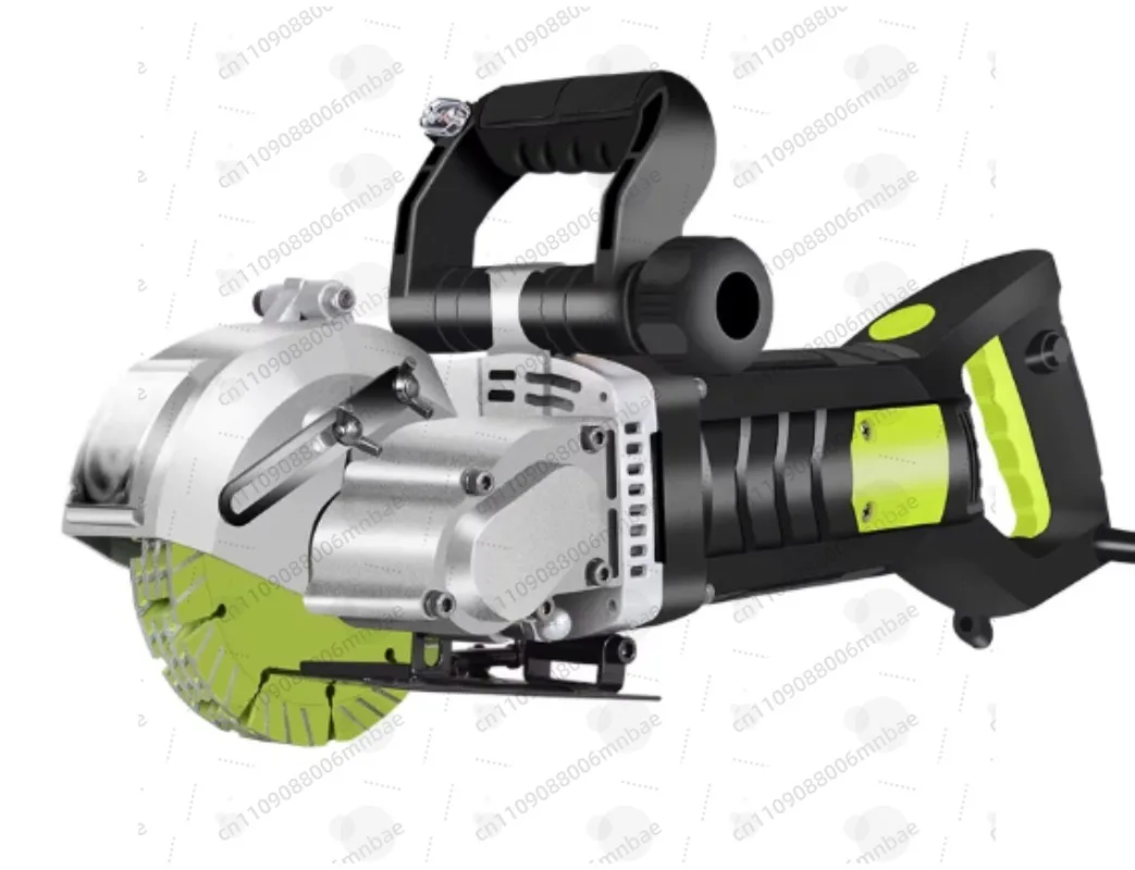 8980W Handheld Laser Wall Slotting Machine Brick Wall Cutter Concrete Chaser Groove 220V Hydropower Installation Circular Saw