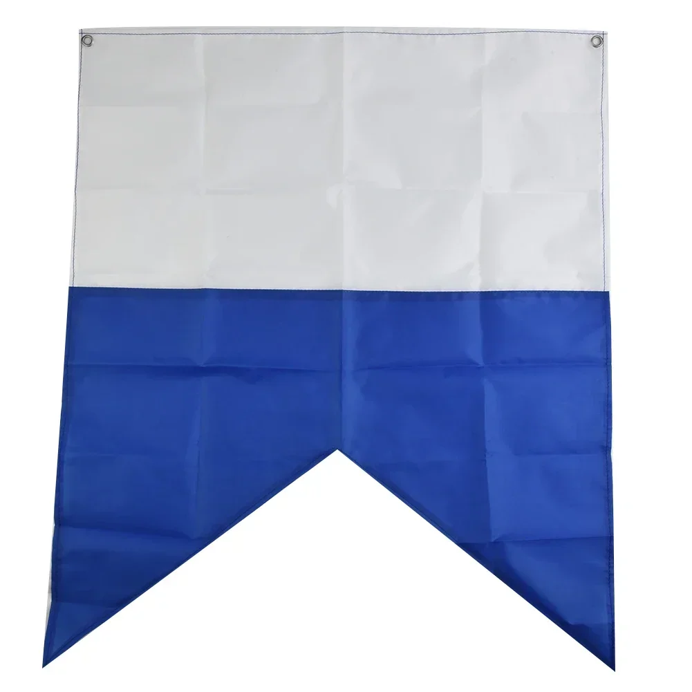 Scuba Dive Dive Boat Flag Sign Spare Parts Scuba Diving Seawater Resistant 35x30cm/72x60cm Blue White Lightweight High Quality