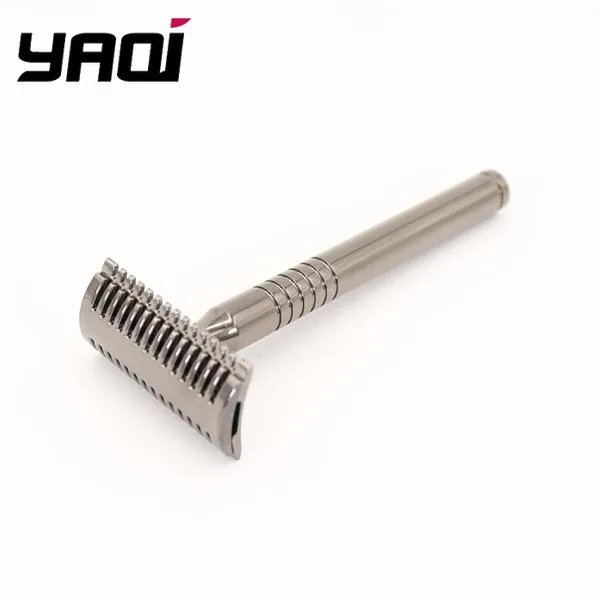 

Мужская безопасная бритва телесного цвета Yaqi